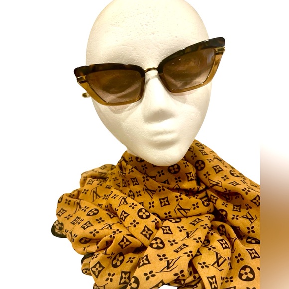 ☀️ Dolce & Gabbana ☀️ DG Cat-Eye Sunglasses NEW Havana - Picture 8 of 10